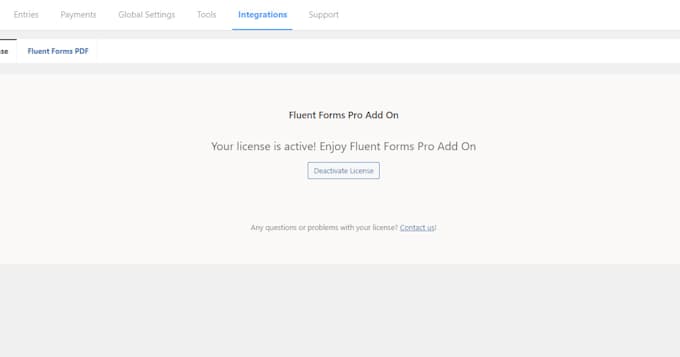 install wp fluent forms pro with lifetime license