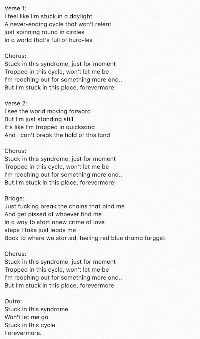Create Lyrics For Your Song By Patrykwilkart Fiverr Create Lyrics For Your Song By Patrykwilkart Fiverr