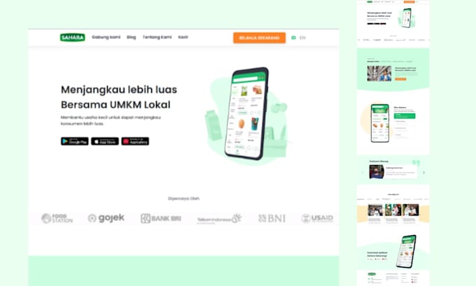 stunning website UI design and landing page with tailwind CSS