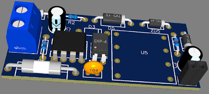 Design circuit schematic and pcb in easyeda by Naveed576 | Fiverr