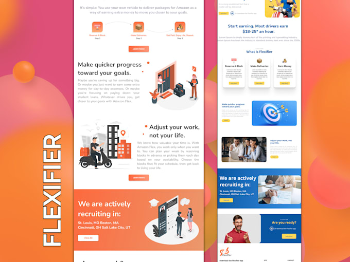Create best entitled ui designs for mobile and web platform by ...