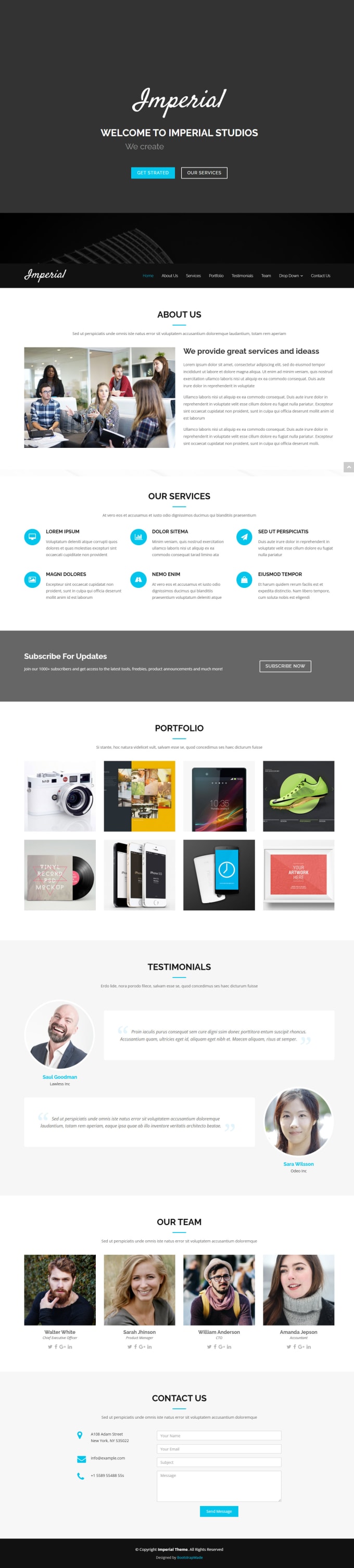 Create a custom animated portfolio website using html css by Raja ...