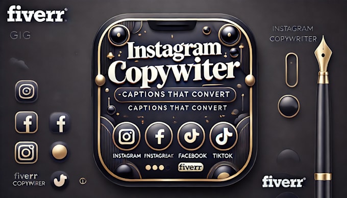 be your instagram copywriter