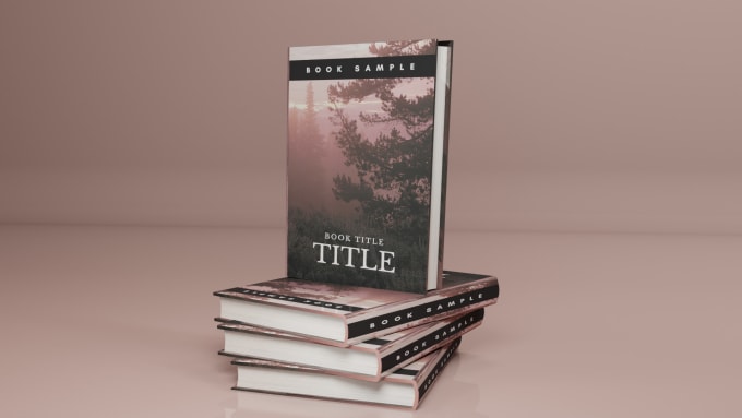 create realistic photorealism render mockup for your book