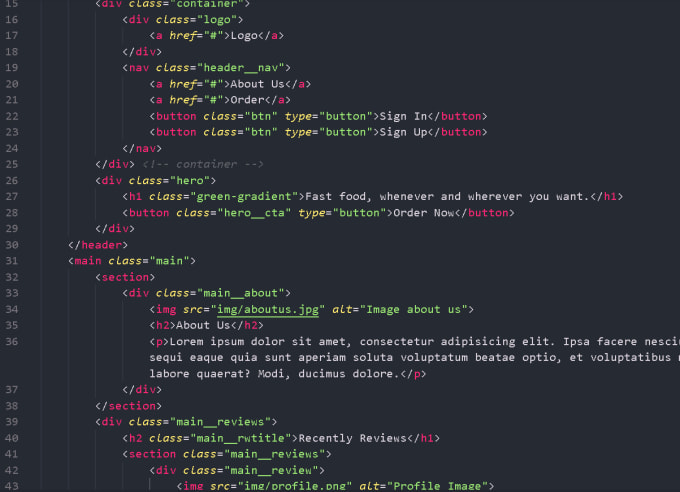 Solve problems in your html and css code by Martingallelli | Fiverr