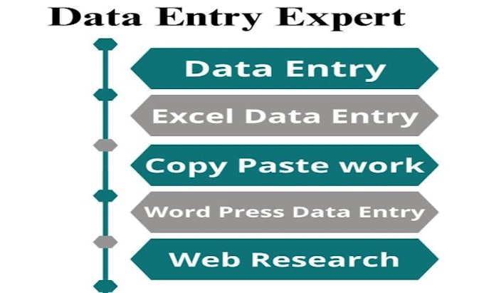 provide professional data entry typing and copy paste services