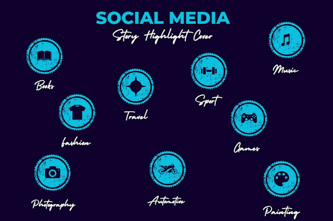 create custom instagram highlight icons for you