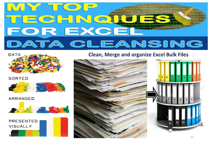 clean data, organize and merge excel data