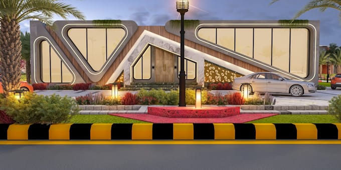 draw architectural blueprints and realistic 3d modeling and rendering