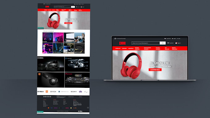 Prepare html css content banner mission vision article for your website ...