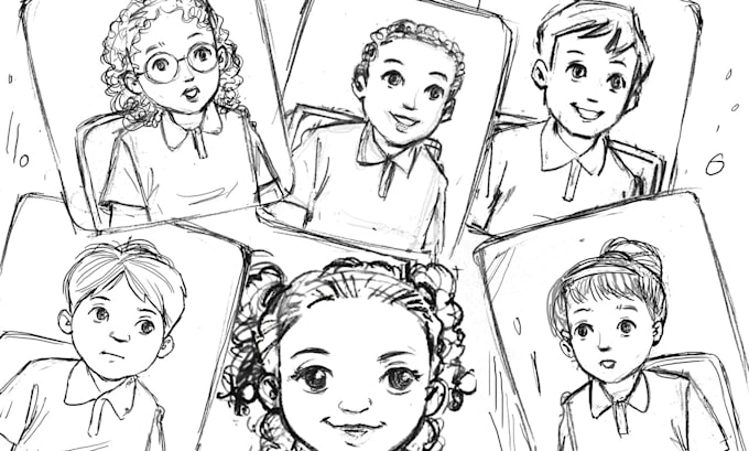 create life stories storytelling art in sketching form