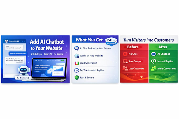 add an ai chatbot to your website based on your document