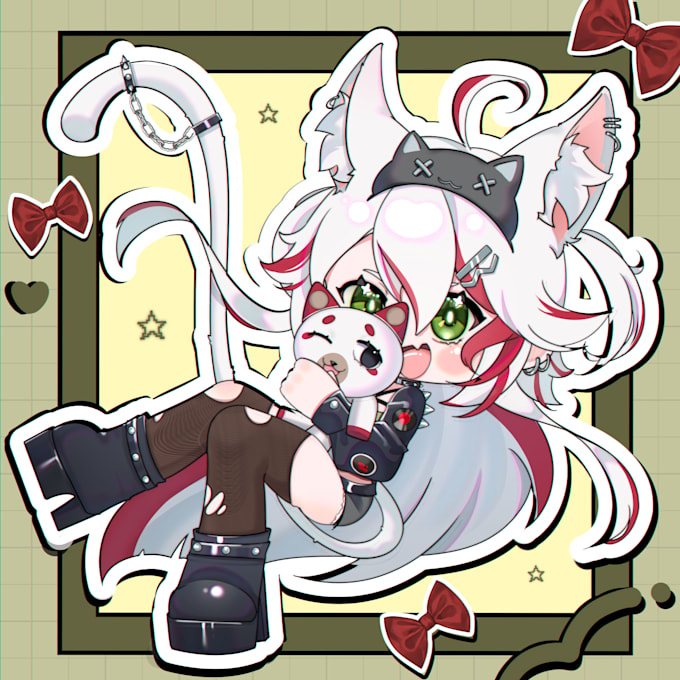 draw cute anime chibi for you