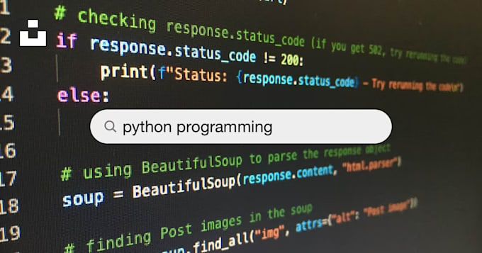 Create custom python programs for your projects by Hassanbelgassai | Fiverr