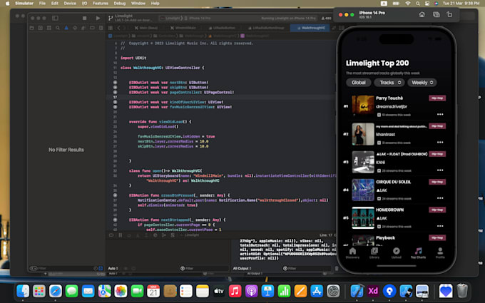 design and develop an ios and macos applications