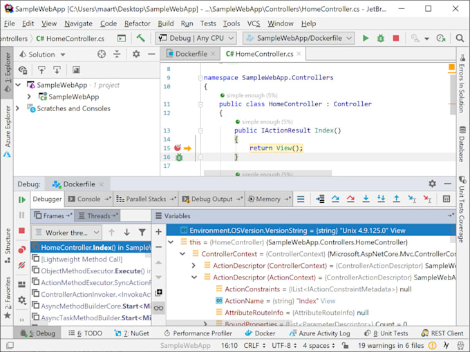 Troubleshoot and optimize c sharp asp net mvc asp net core api by ...