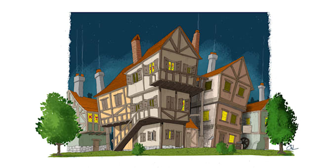 do creative illustrations on request