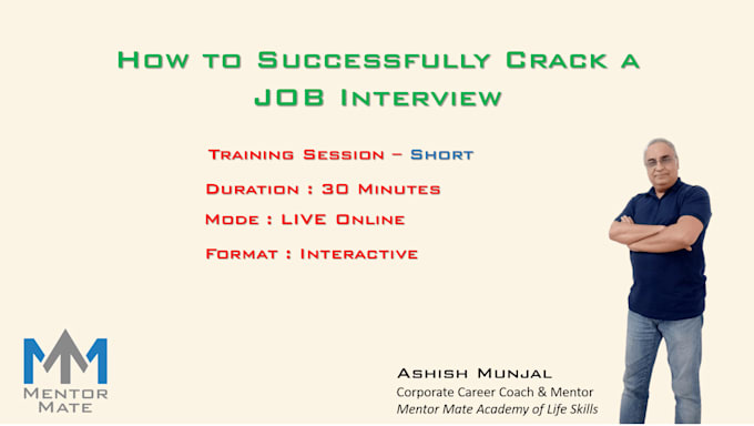train you to crack any job interview