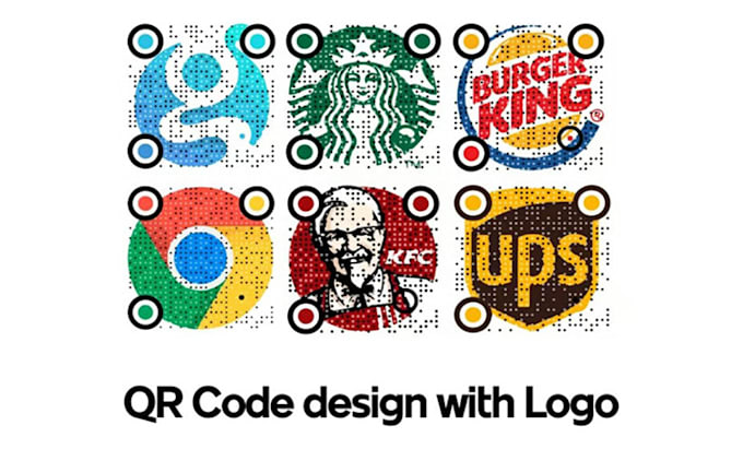 create a unique custom qr code design with logo