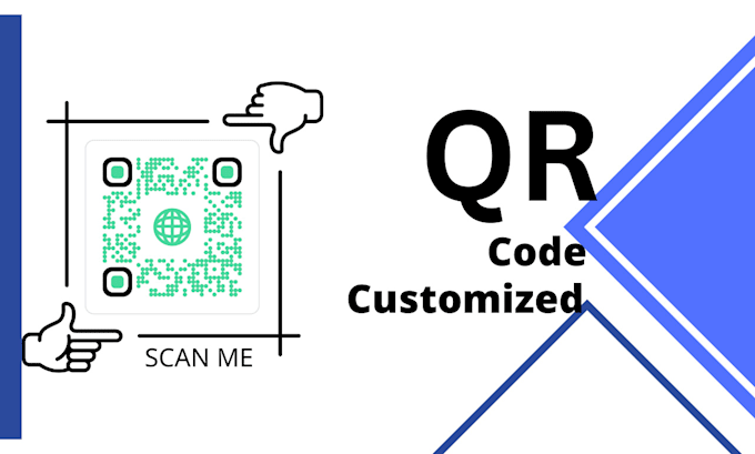 Design a custom qr code with your logo by Elmoez | Fiverr