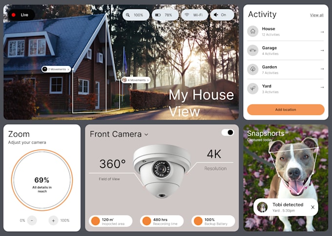 create a stunning UI UX design for your website or app