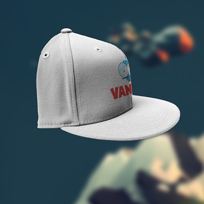 transform your design into Baseball cap mockup