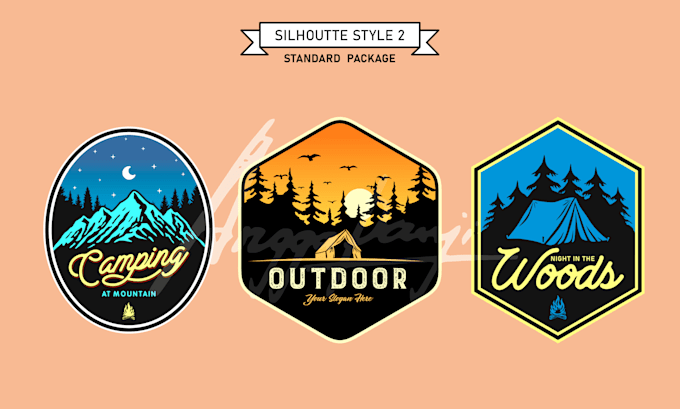 create outdoor or adventure logo