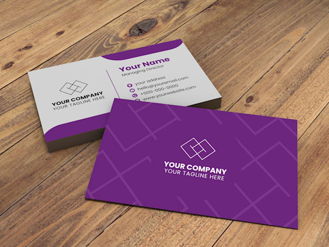 Design a digital business card or physical card by Rabeh17 Fiverr