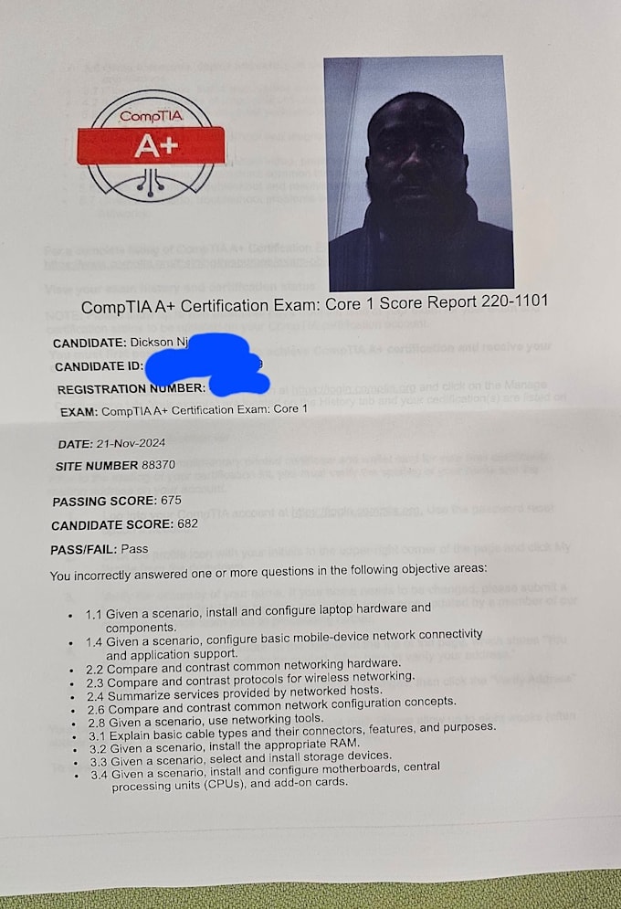 practically train u in comptia a plus, security plus cloud plus network plus