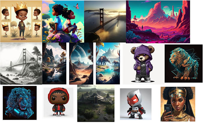 Create amazing concept art and characters with midjourney ai by ...