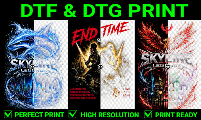 halftone dtf dtg print ready files for t shirts
