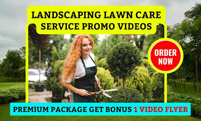 do landscaping lawn care tree removal mowing service video ads