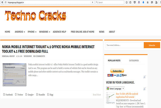 create blog and put your adsence on your blog