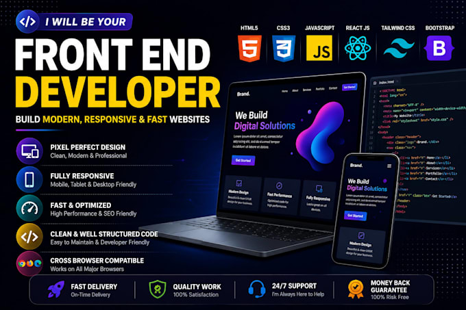 be your programmer and coder for your website development