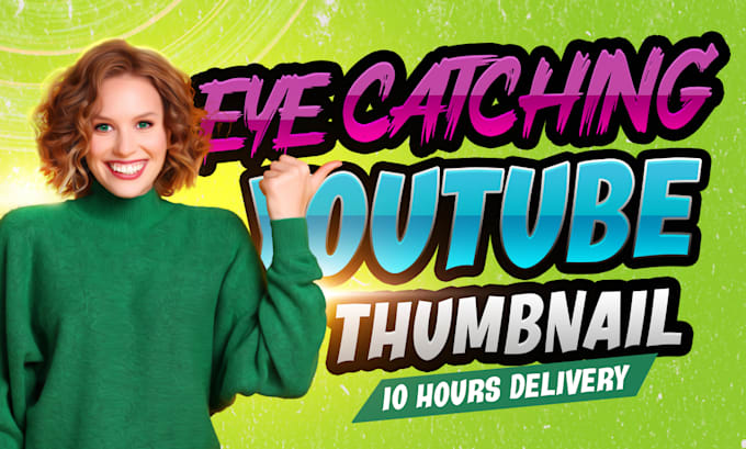 design an amazing youtube thumbnail design