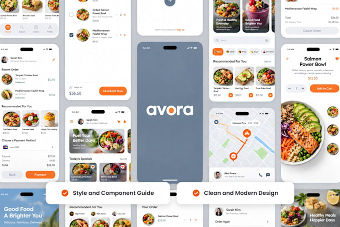 create professional mobile app UI UX designs in figma