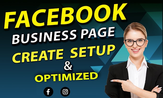 create, setup and design professional facebook business page