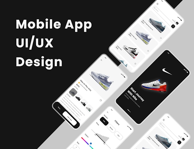 Do logo, ui ux design, mobile app ui ux design by Parthramani17 | Fiverr
