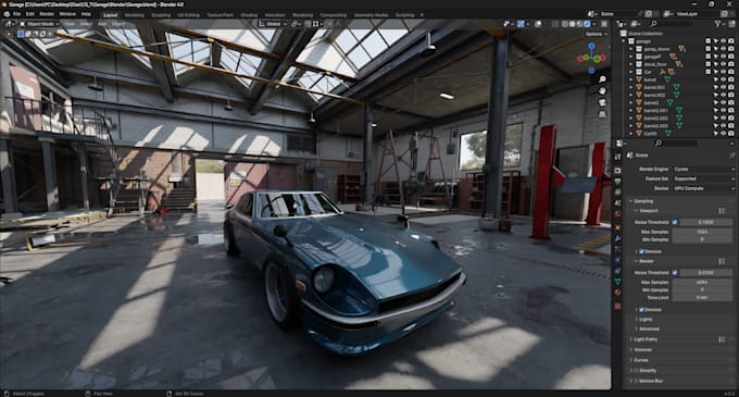 create 3d environment ,3d mech and creature concept models