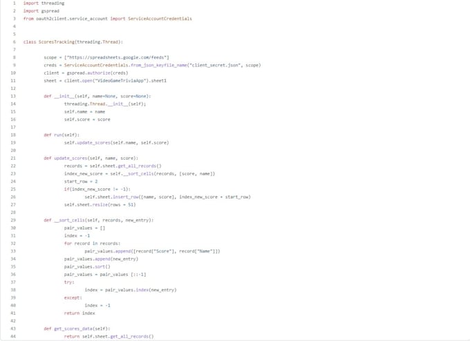 Create python scripts for you by Kevinbayas | Fiverr
