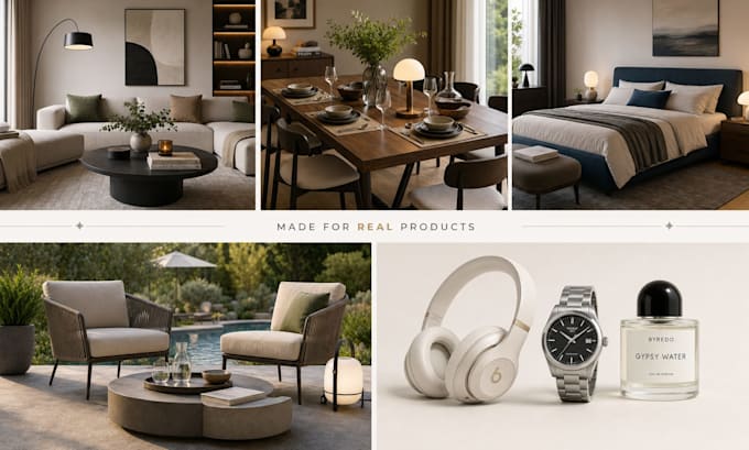 create photorealistic 3d furniture and product renders