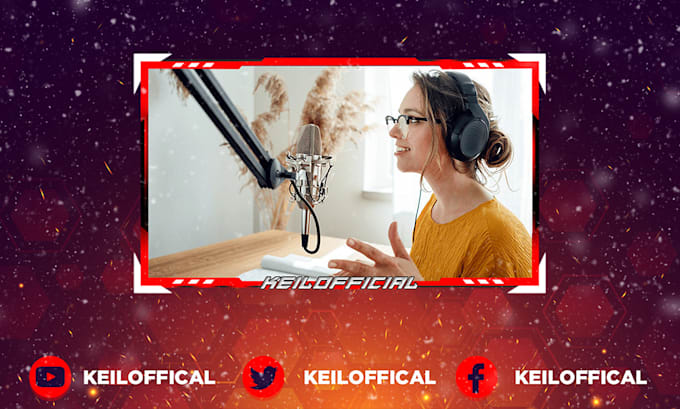 make animated streamyard overlays for live streaming