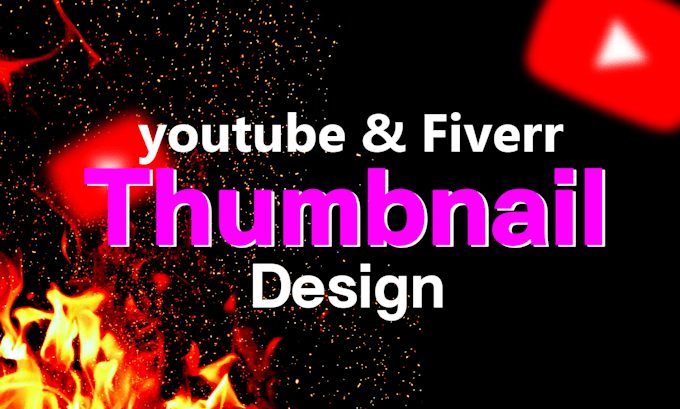 design professional youtube thumbnails