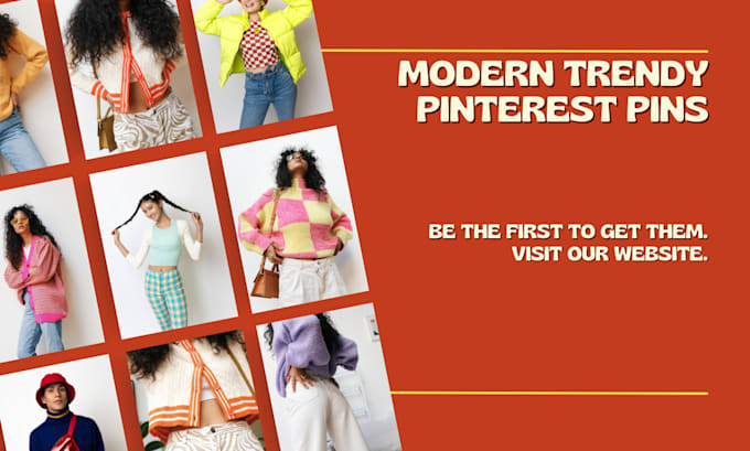 design modern creative pinterest pins