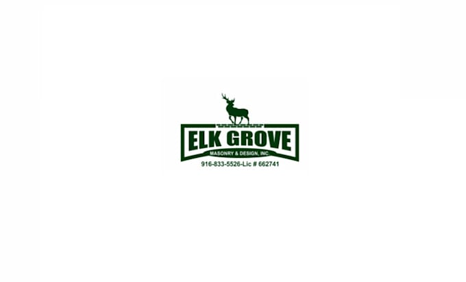 do an eye catching outstanding elk grove masonry logo