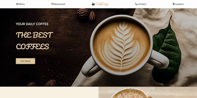 make a custom website using HTML CSS and java script