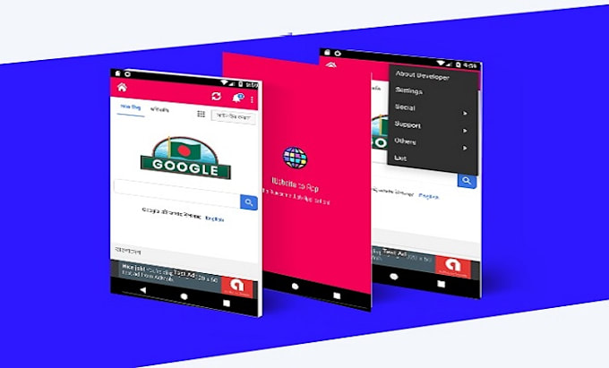 convert website to android app