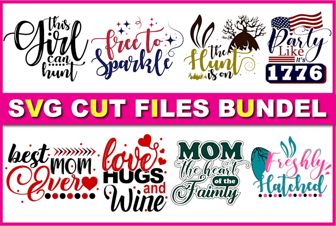 provide svg designs bundle for your etsy shop