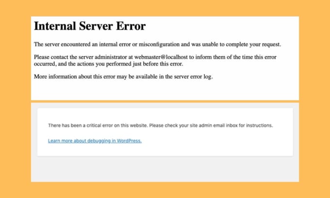 fix wordpress critical errors wordpress bugs and woocommerce errors