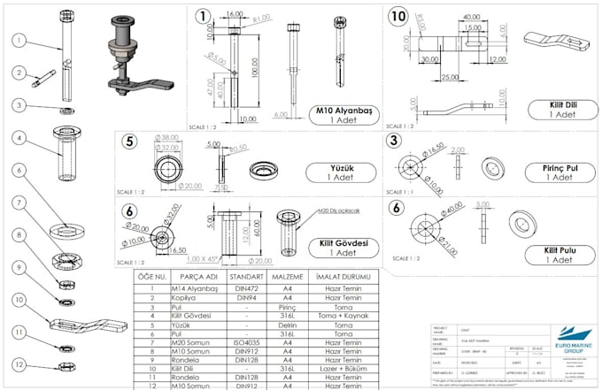 3d printable files, cad models, technical drawing by Grboguz | Fiverr